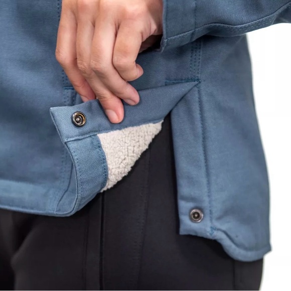 NWT Ridgecut Women's Sherpa-Lined Duck Hooded Jacket - Picture 4 of 11